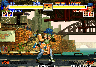 King of Fighters 96 + 95 screenshot 4 for Sega Saturn